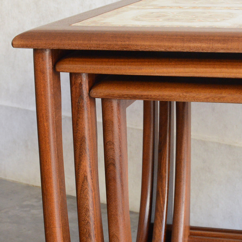 G-PLAN ジープラン タイルトップネストテーブル14