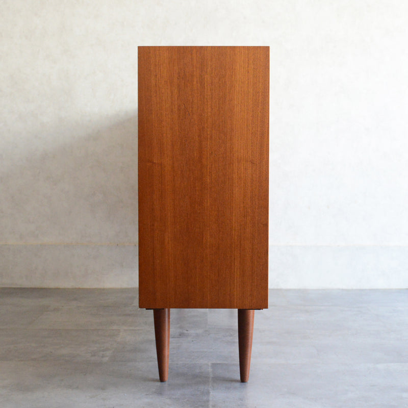 デンマーク ヴィンテージ　チーク2段 ブックシェルフ5-71