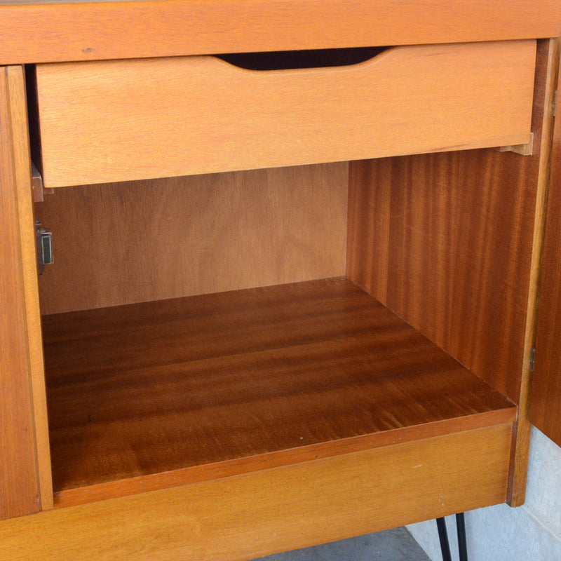 60S 抽斗付キャビネット/レコードキャビネット 33