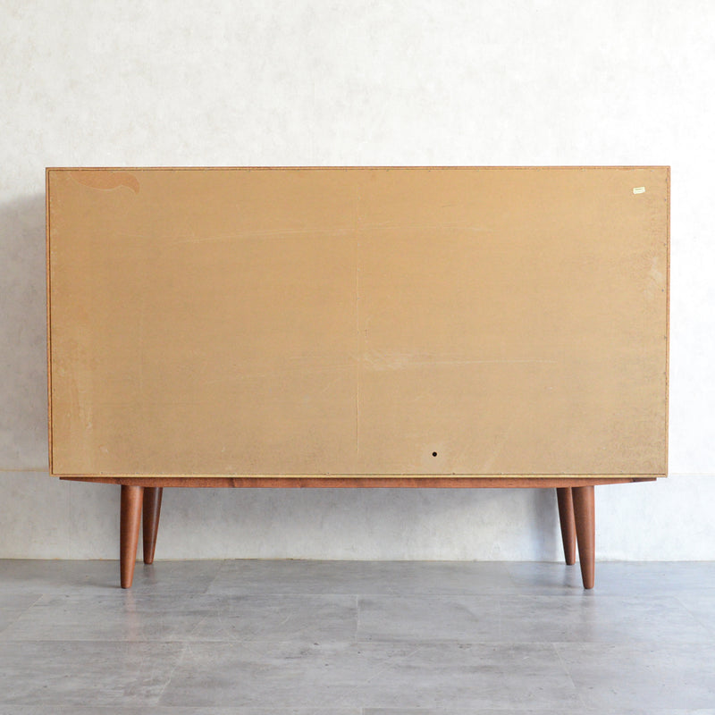 デンマーク ヴィンテージ　チーク2段 ブックシェルフ5-71