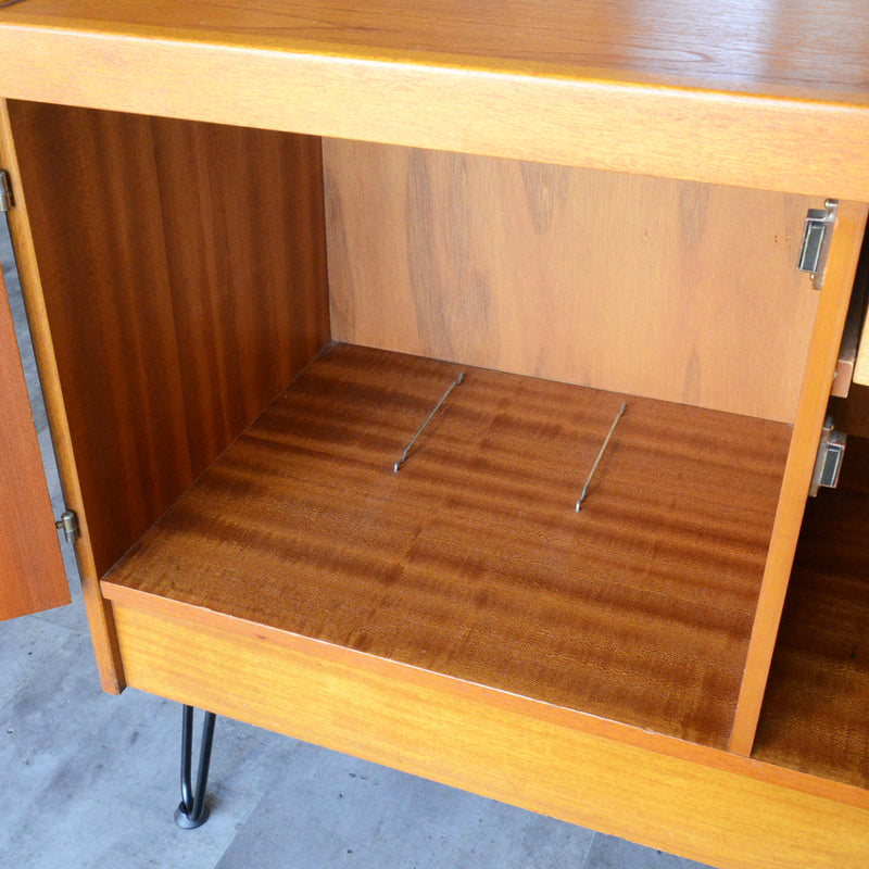 60S 抽斗付キャビネット/レコードキャビネット 33