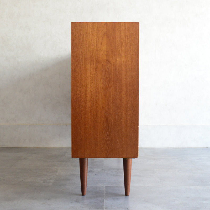 デンマーク ヴィンテージ　チーク2段 ブックシェルフ5-71