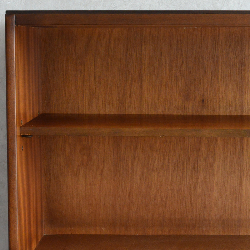 Jentique  ジェンティーク　抽斗付きガラスキャビネット 72(天板剥離再塗装）