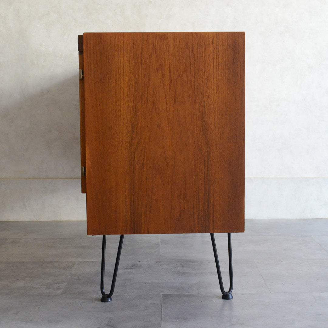 60S 抽斗付キャビネット/レコードキャビネット 33