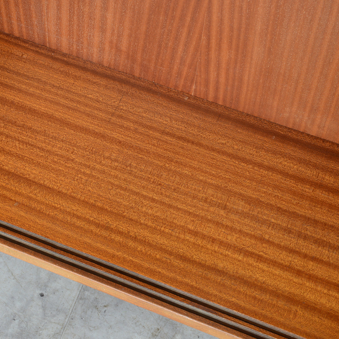 60s ヴィンテージ ガラスキャビネット 45