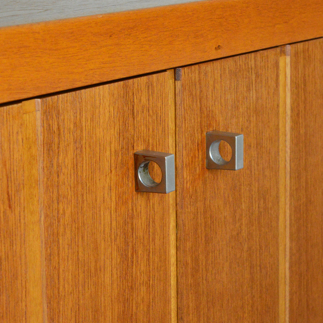 60S 抽斗付キャビネット/レコードキャビネット 33