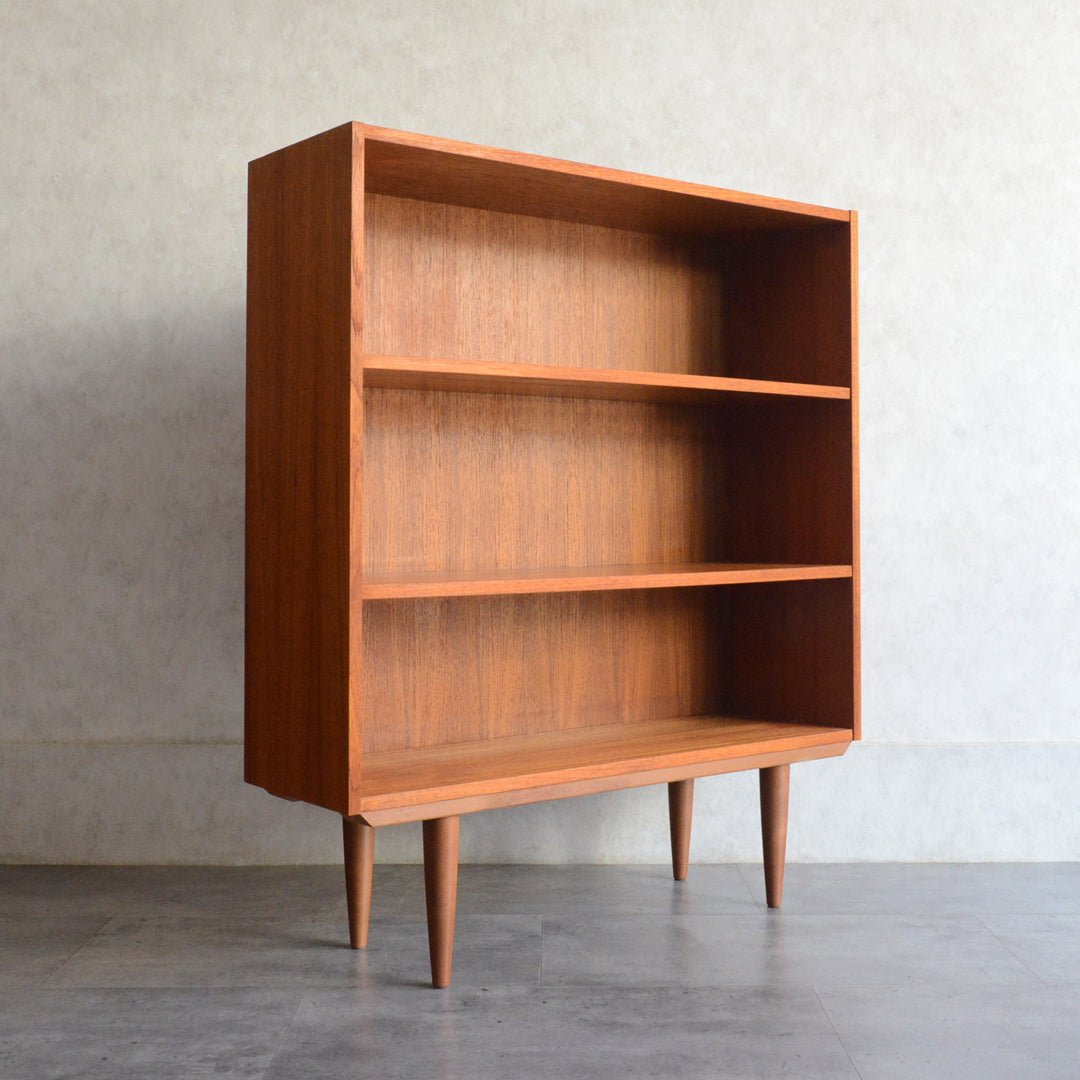 デンマークヴィンテージ チーク ３段オープンシェルフ 5-169