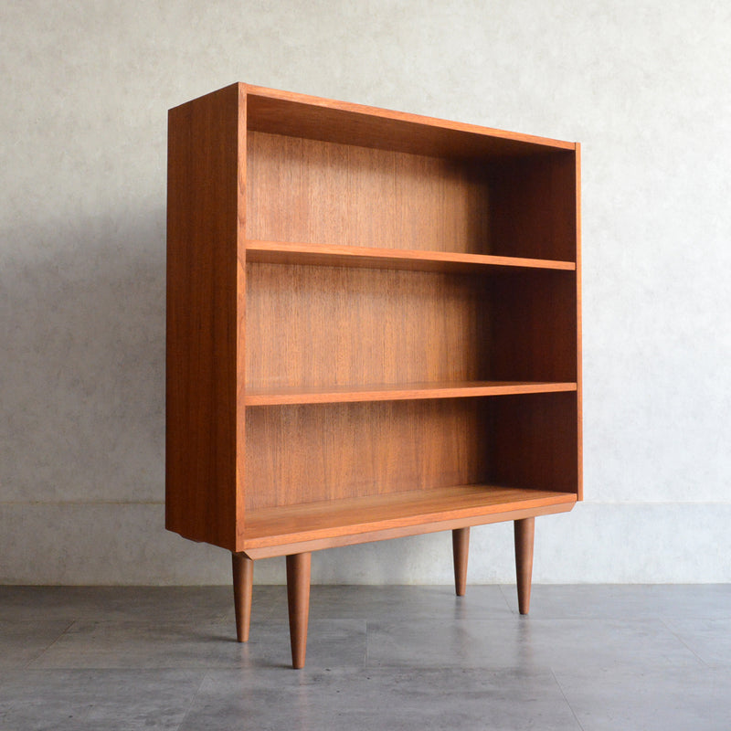 デンマークヴィンテージ チーク ３段オープンシェルフ 5-169