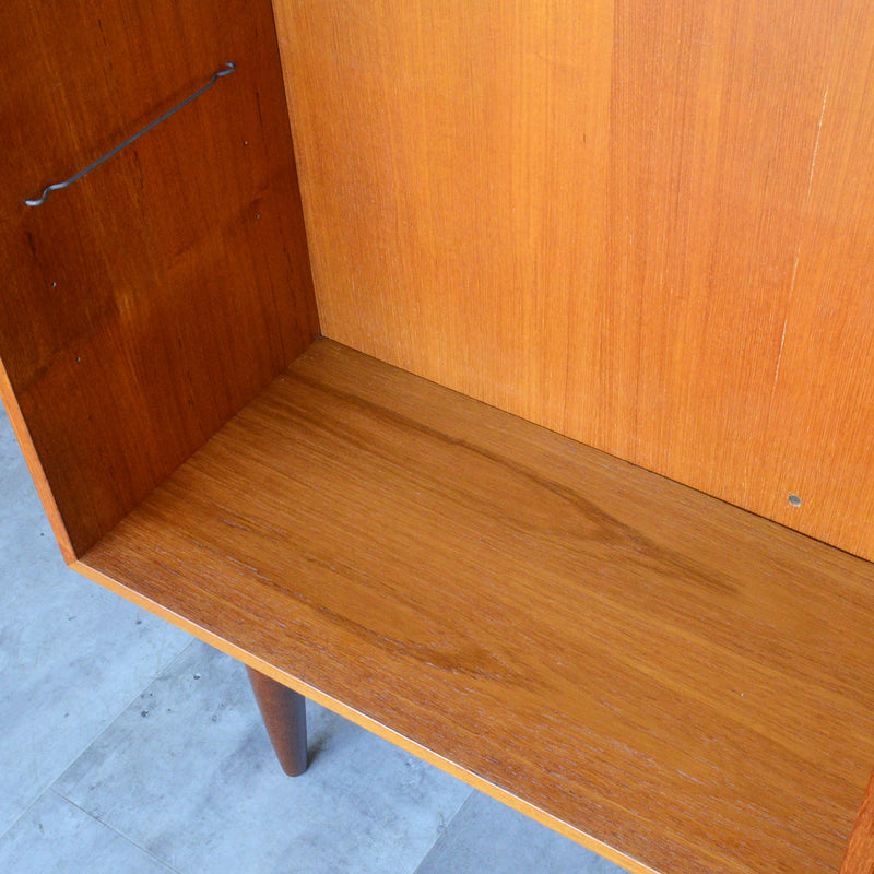 デンマーク ヴィンテージ　チーク2段 ブックシェルフ5-71