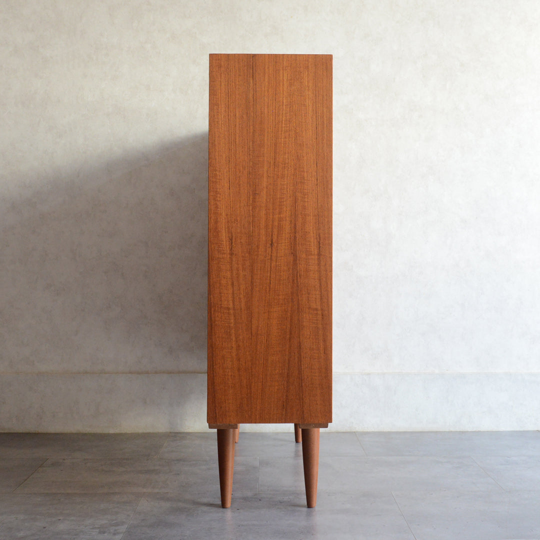 デンマークヴィンテージ チーク ３段オープンシェルフ 5-169