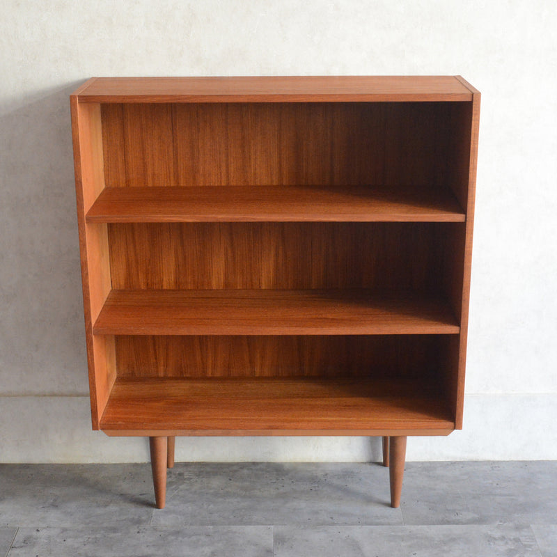 デンマークヴィンテージ チーク ３段オープンシェルフ 5-169