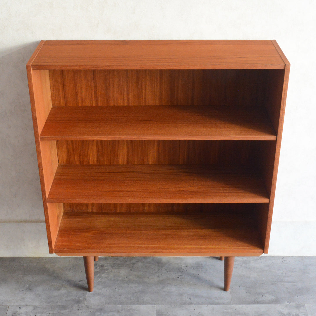 デンマークヴィンテージ チーク ３段オープンシェルフ 5-169