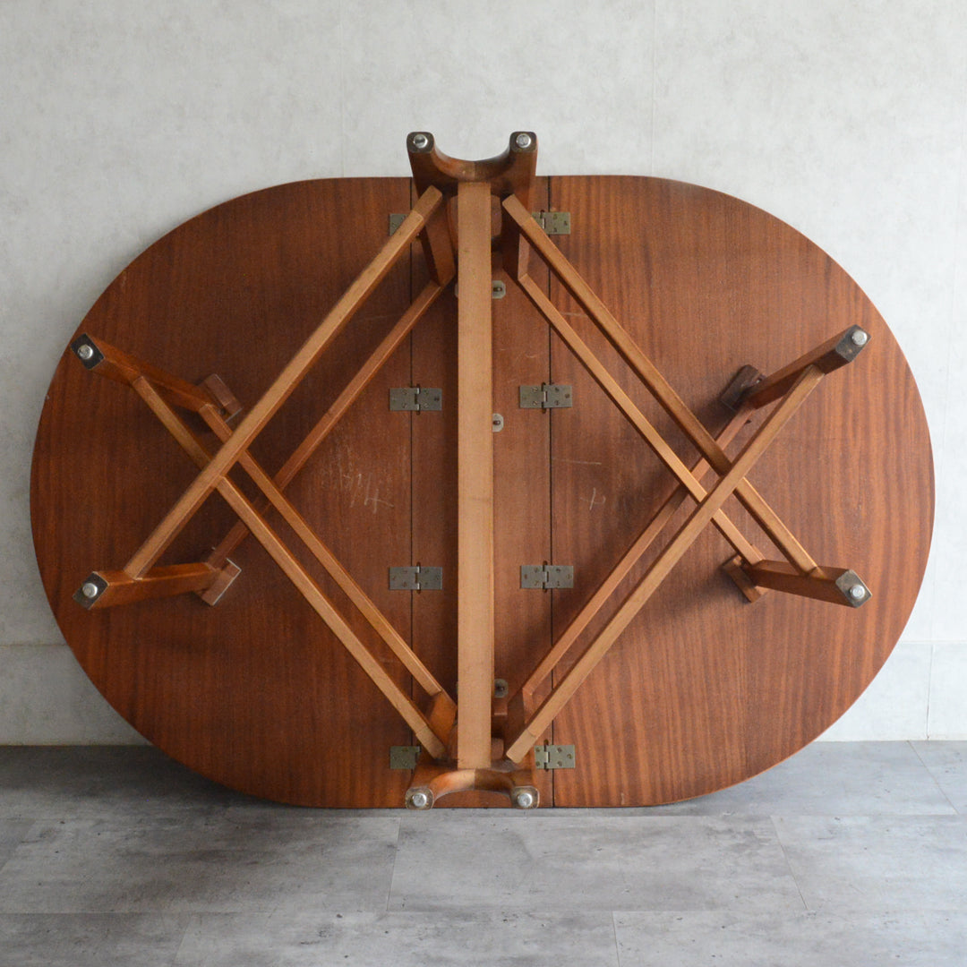 Jentique ジェンティーク　ゲートレッグテーブル 55（オーバル）