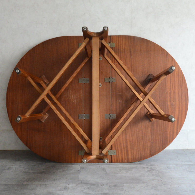 Jentique ジェンティーク　ゲートレッグテーブル 55（オーバル）