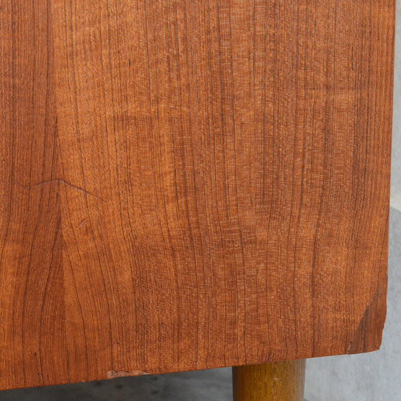 デンマークヴィンテージ  チーク 3段チェスト(鍵付） C-1