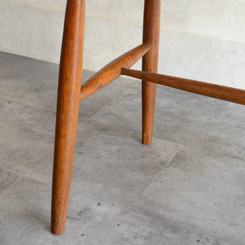 60S ヴィンテージ オークデスク 14 (天板剝離再塗装済）