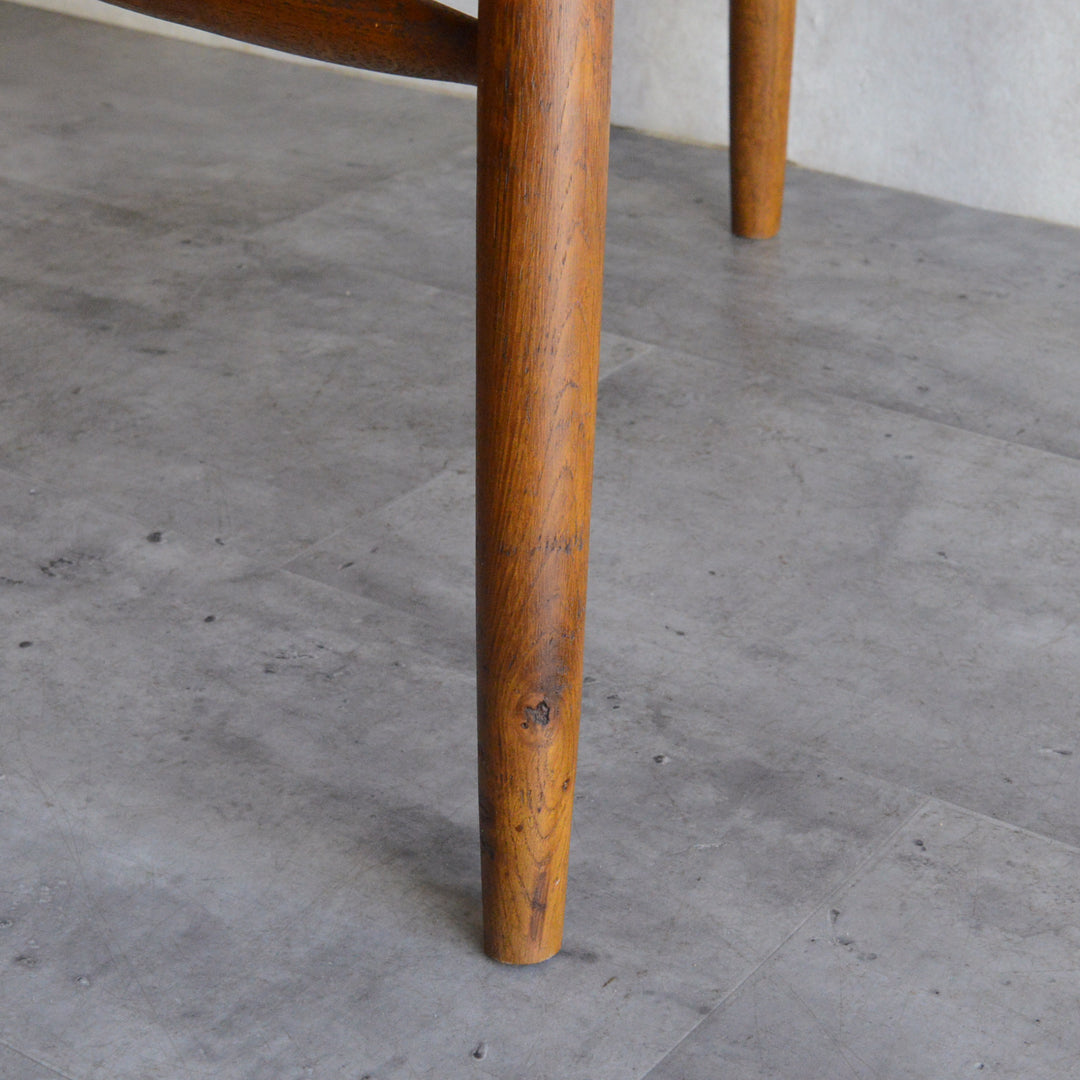 60S ヴィンテージ オークデスク 14 (天板剝離再塗装済）