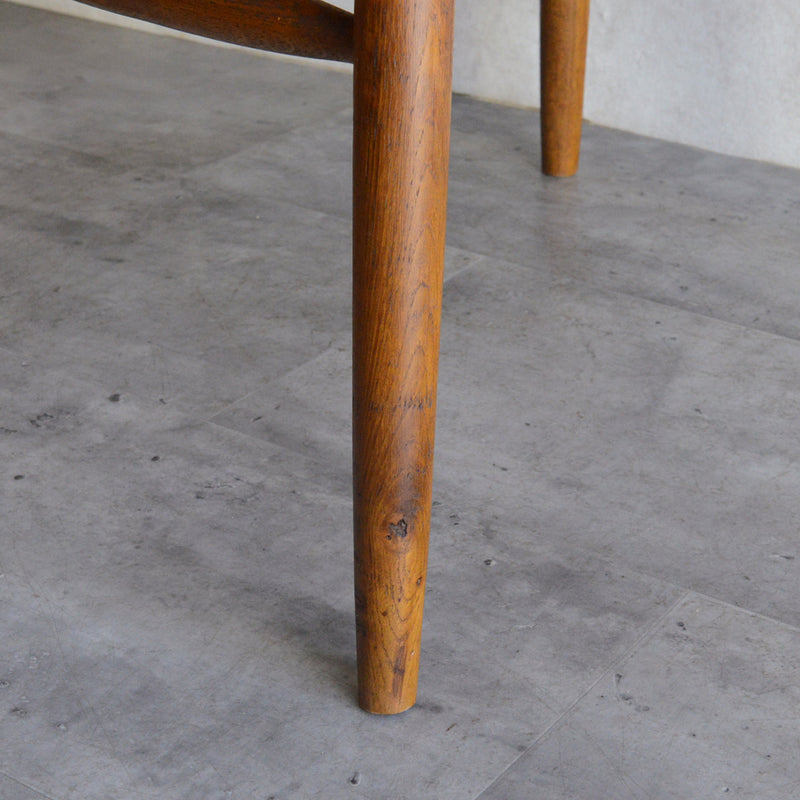 60S ヴィンテージ オークデスク 14 (天板剝離再塗装済）