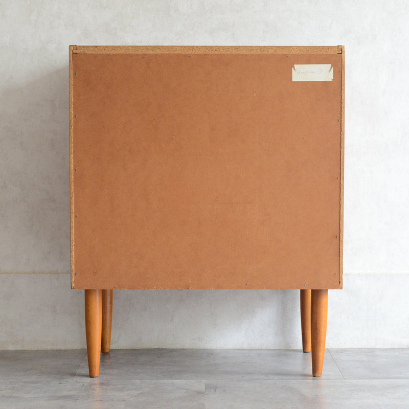 デンマークヴィンテージ  チーク４段チェスト 8-48