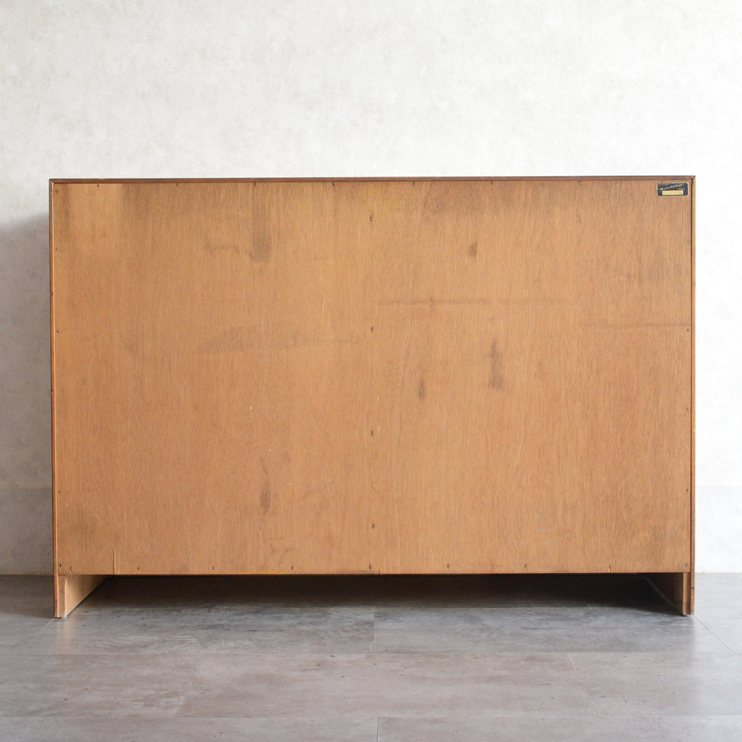 Herbert E. Gibbs ヴィンテージ ガラスキャビネット100(木扉付)