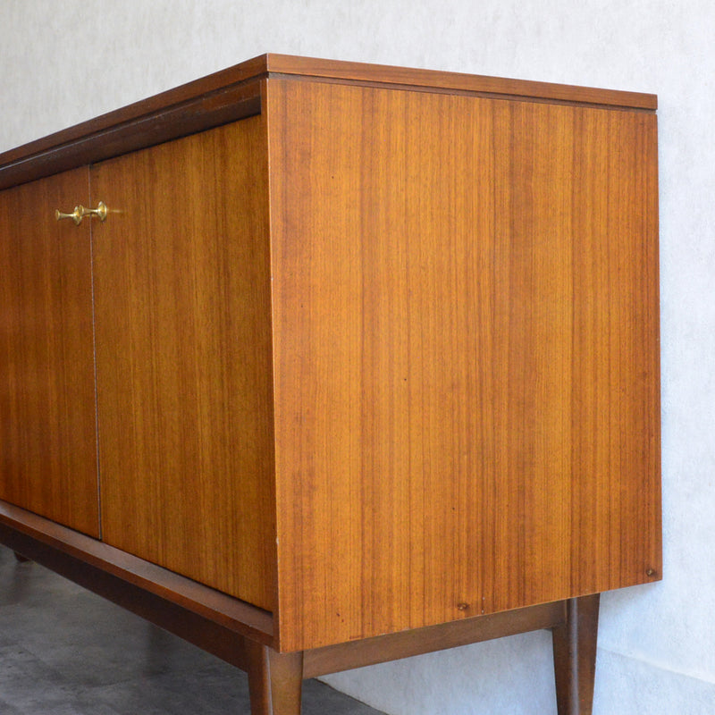 Wrighton ライトン ヴィンテージチーク   サイドボード 64（天板剝離再塗装済）