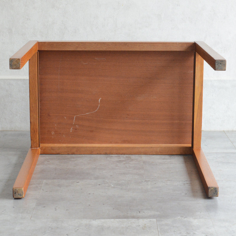 デンマーク ヴィンテージ　 タイルトップ サイドテーブル　8-9