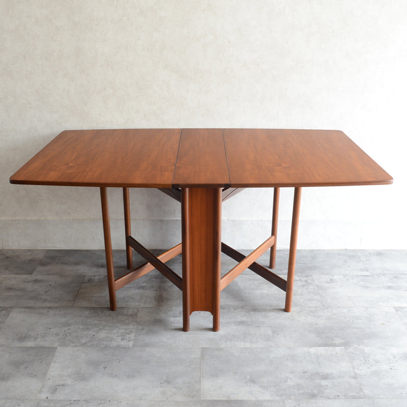 A.H.McINTOSH マッキントッシュ ゲートレッグテーブル 24(レクタングル）天板剥離再塗装済