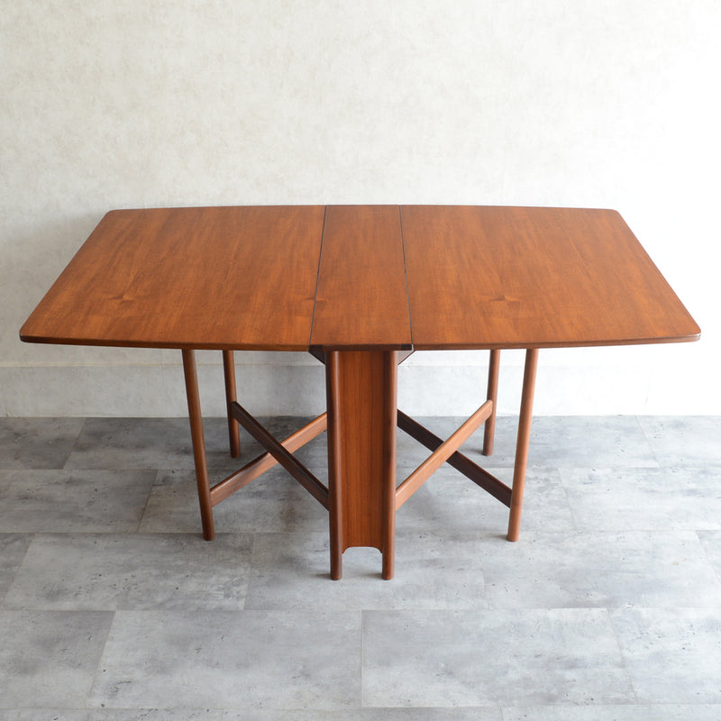 A.H.McINTOSH マッキントッシュ ゲートレッグテーブル 24(レクタングル）天板剥離再塗装済