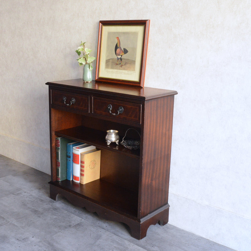 クラシック マホガニー シェルフ 15 (抽斗付)