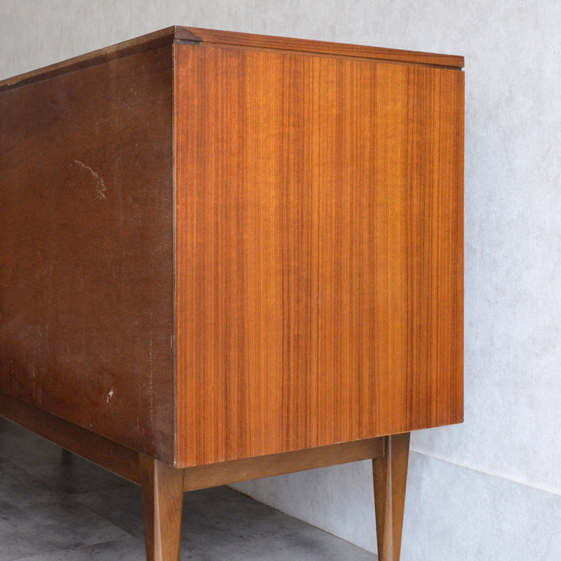 Wrighton ライトン ヴィンテージチーク   サイドボード 64（天板剝離再塗装済）