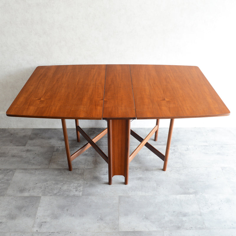 A.H.McINTOSH マッキントッシュ ゲートレッグテーブル 24(レクタングル）天板剥離再塗装済