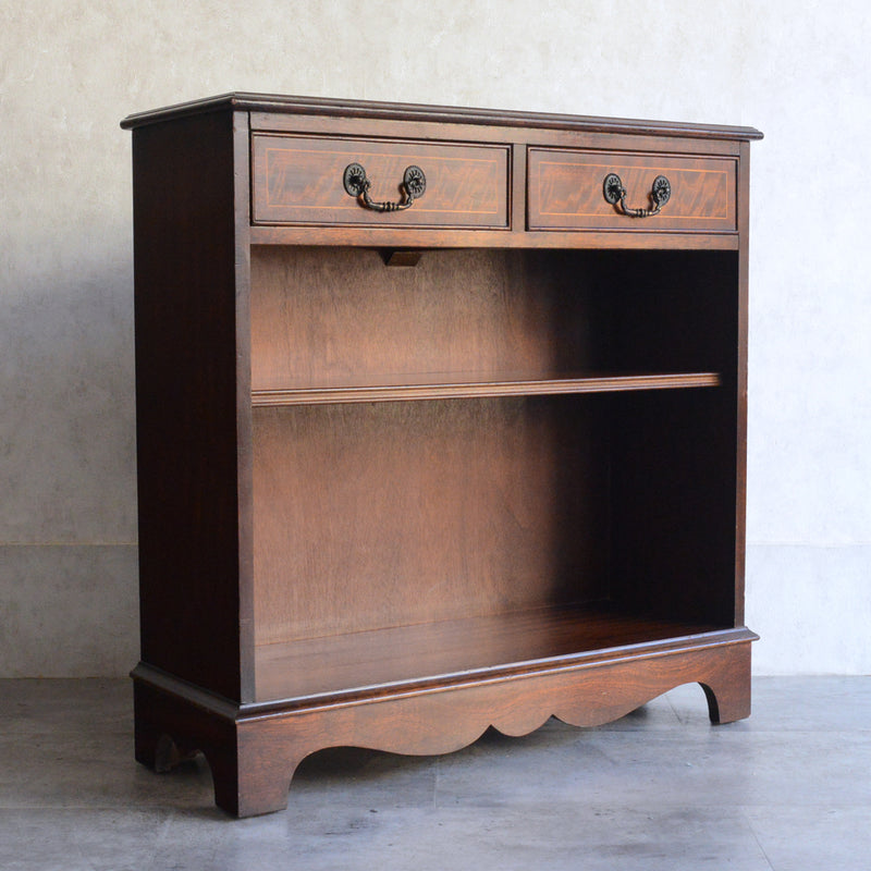 クラシック マホガニー シェルフ 15 (抽斗付)