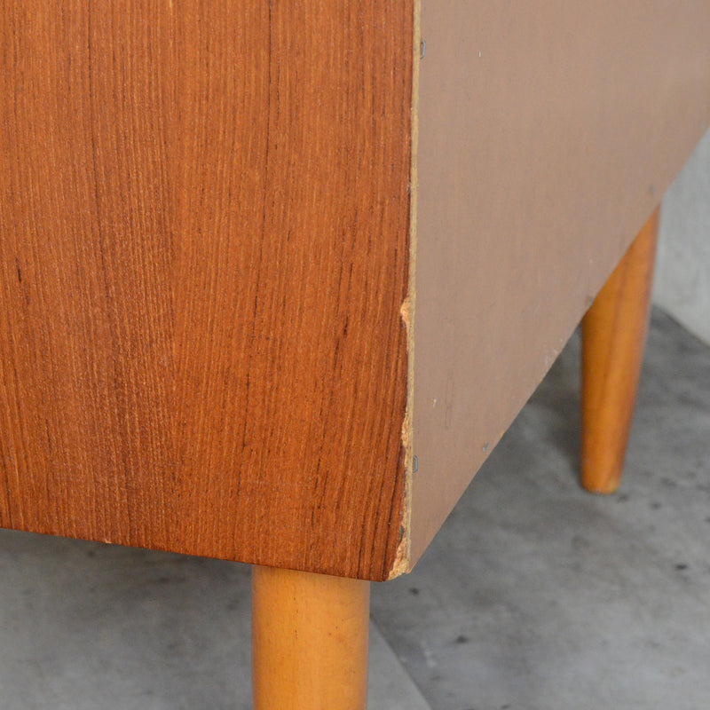 デンマークヴィンテージ  チーク４段チェスト 8-48