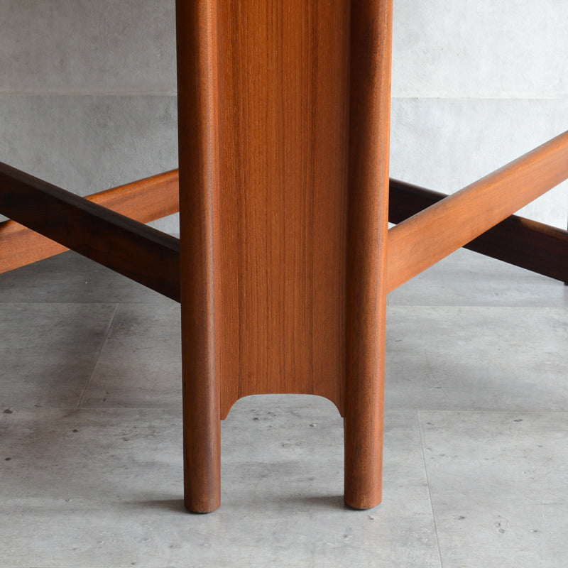 A.H.McINTOSH マッキントッシュ ゲートレッグテーブル 24(レクタングル）天板剥離再塗装済