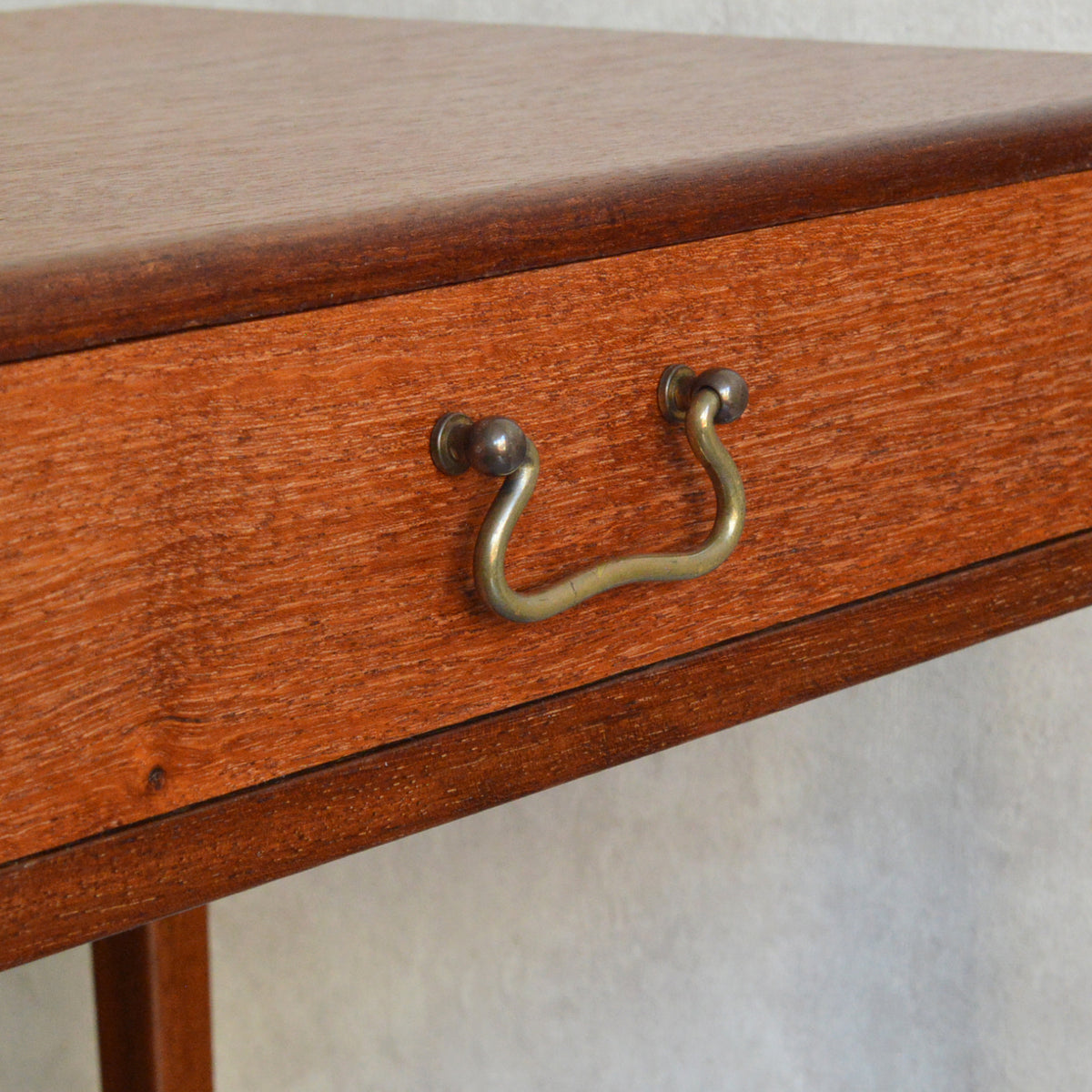 デンマーク ヴィンテージ チーク サイドテーブル 5-173 (抽斗付）