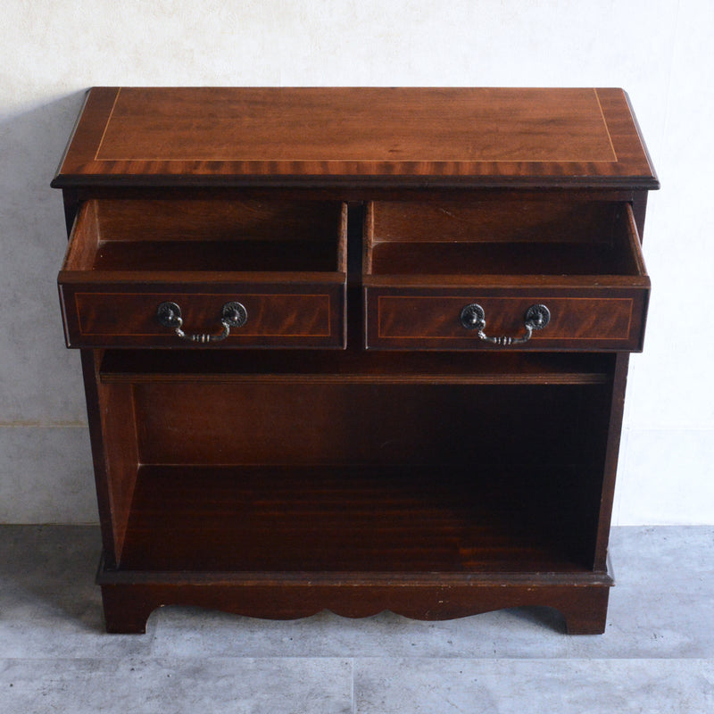 クラシック マホガニー シェルフ 15 (抽斗付)