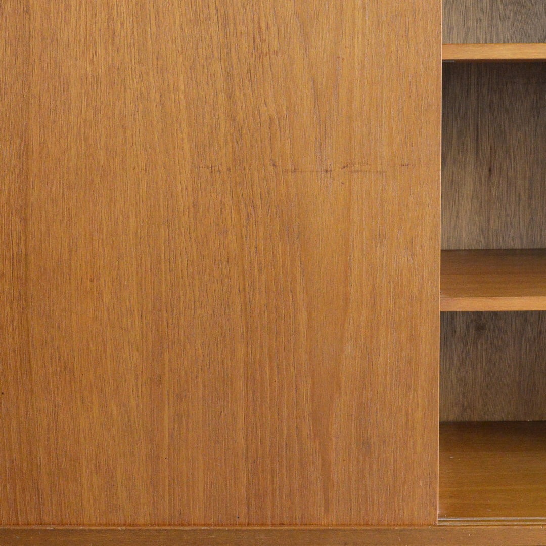 Herbert E. Gibbs ヴィンテージ ガラスキャビネット100(木扉付)