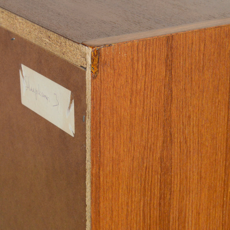 デンマークヴィンテージ  チーク４段チェスト 8-48