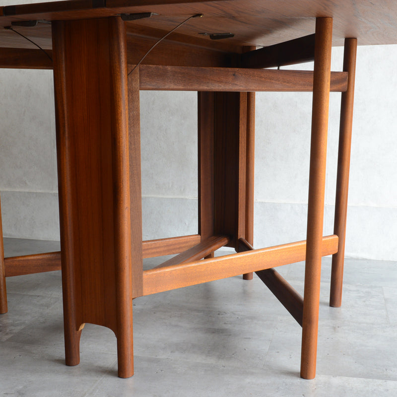 A.H.McINTOSH マッキントッシュ ゲートレッグテーブル 24(レクタングル）天板剥離再塗装済