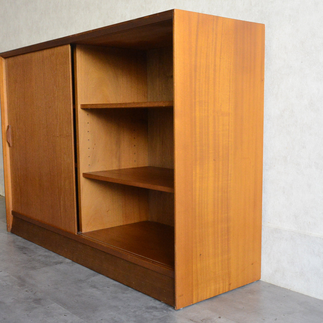 Herbert E. Gibbs ヴィンテージ ガラスキャビネット100(木扉付)