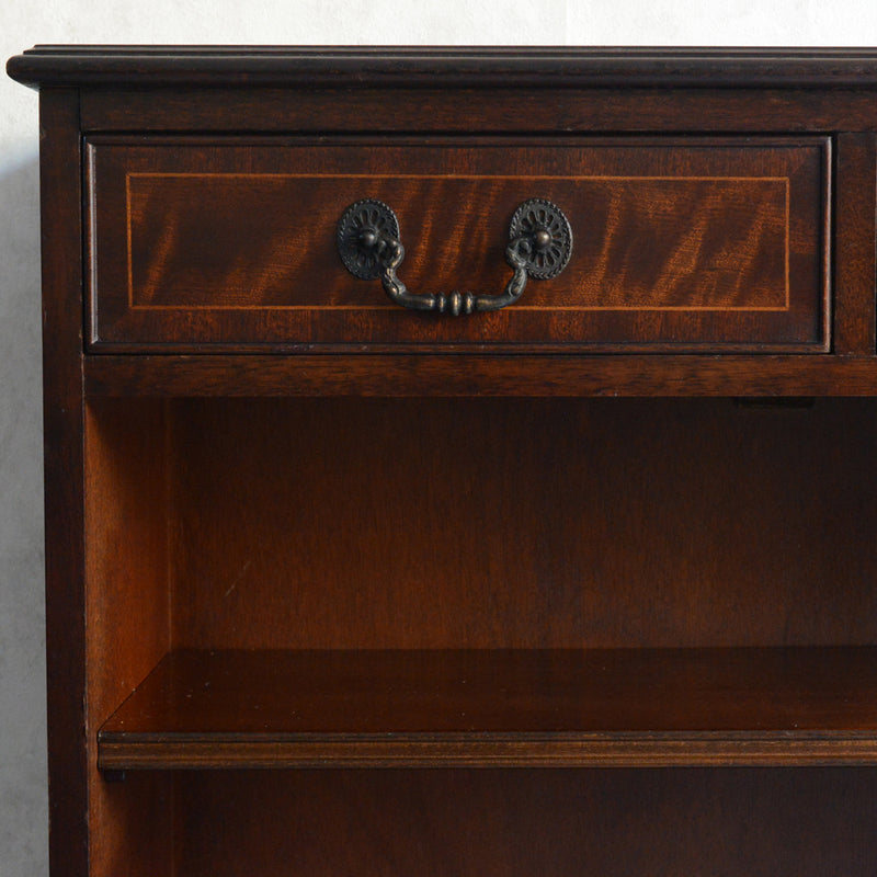 クラシック マホガニー シェルフ 15 (抽斗付)