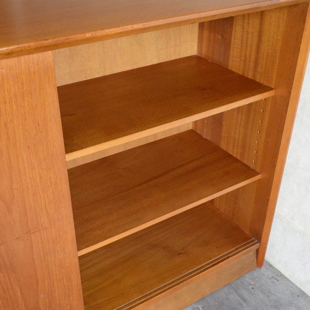 Herbert E. Gibbs ヴィンテージ ガラスキャビネット100(木扉付)