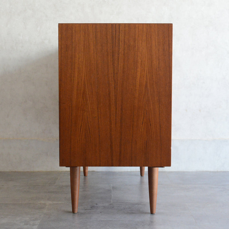 デンマーク ヴィンテージ  チークキャビネット ( 抽斗付)5-63