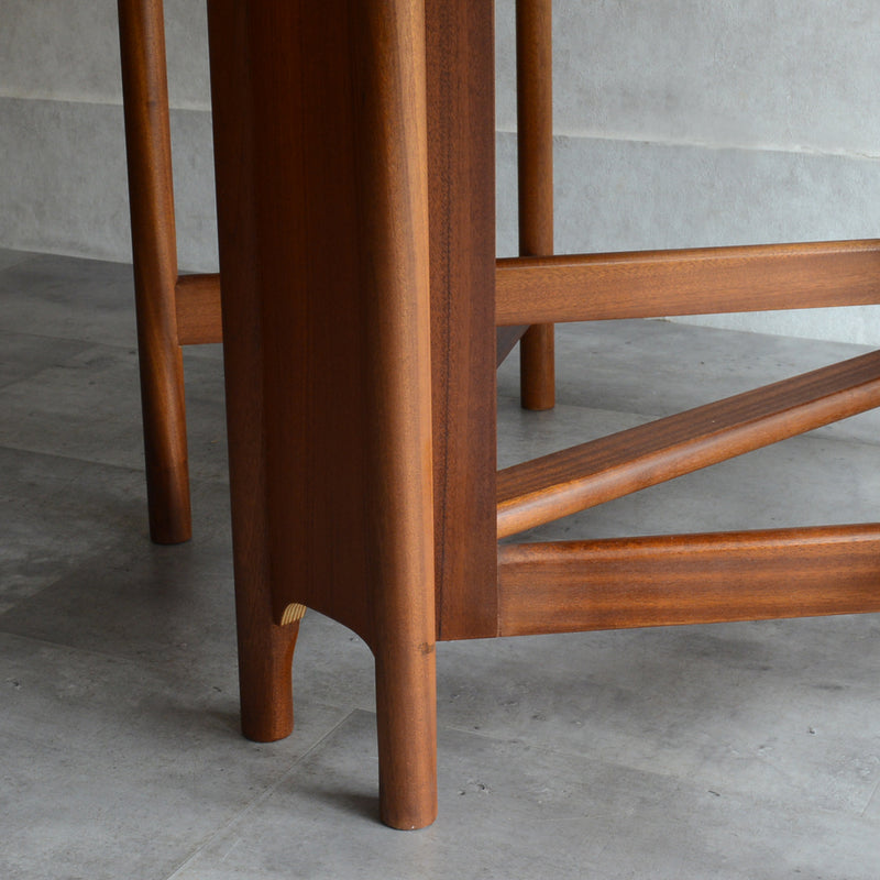 A.H.McINTOSH マッキントッシュ ゲートレッグテーブル 24(レクタングル）天板剥離再塗装済