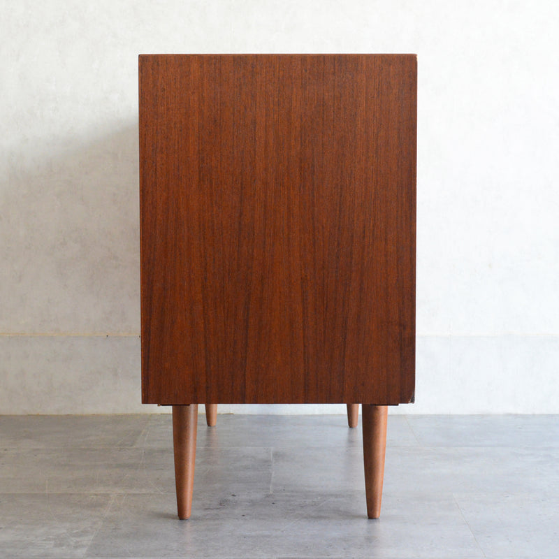 デンマーク ヴィンテージ  チークキャビネット ( 抽斗付)5-63