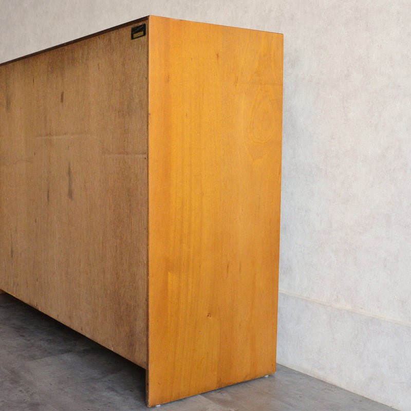 Herbert E. Gibbs ヴィンテージ ガラスキャビネット100(木扉付)