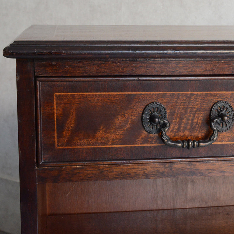 クラシック マホガニー シェルフ 15 (抽斗付)