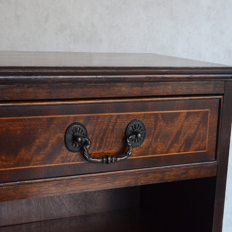 クラシック マホガニー シェルフ 15 (抽斗付)