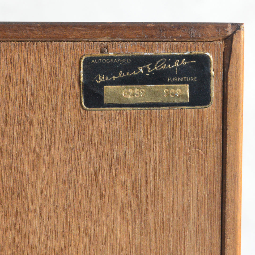 Herbert E. Gibbs ヴィンテージ ガラスキャビネット100(木扉付)