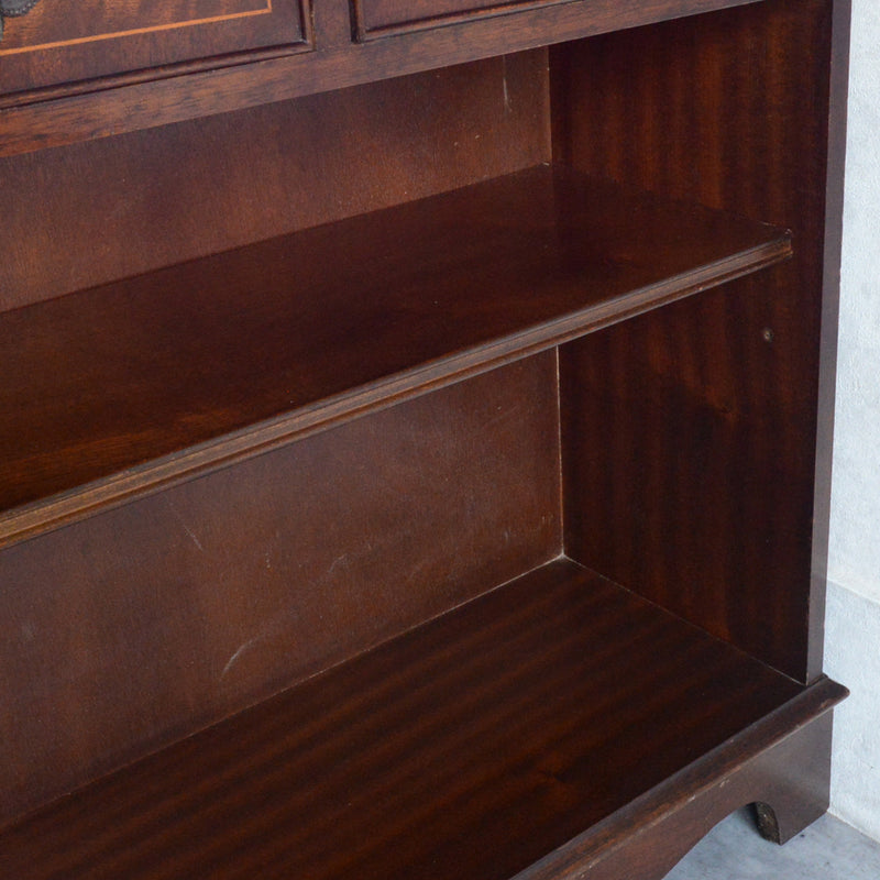 クラシック マホガニー シェルフ 15 (抽斗付)